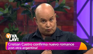 Video: Cristian Castro confirma nuevo romance con una argentina | Vivalavi