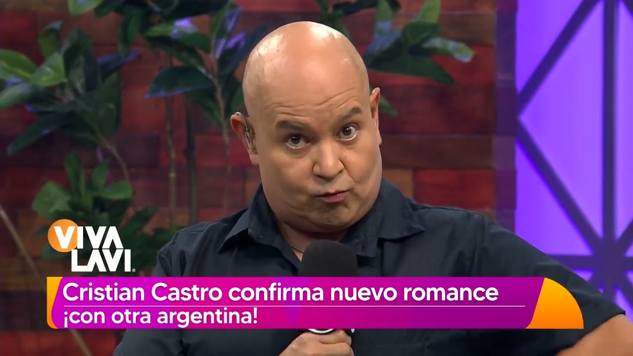 Cristian Castro confirma nuevo romance con una argentina | Vivalavi