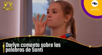 Video: Darlyn lanza un fuerte comentario contra Santi ¿la provocó durante la prueba? | Desafío XX
