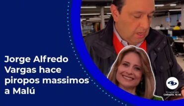 Video: Jorge Alfredo Vargas le pidió “un billetico prestado” a María Lucía Fernández, ¿qué dijo?