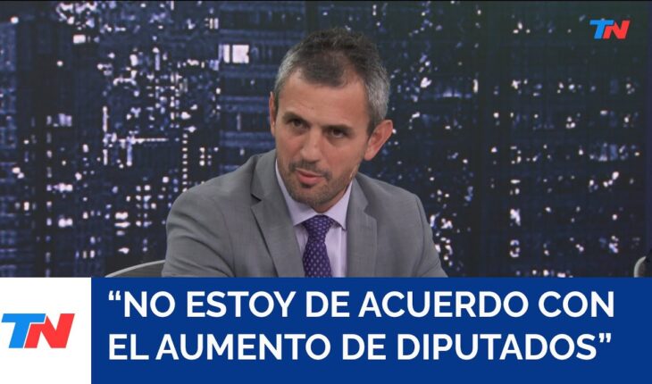 Video: “No estoy de acuerdo con el aumento de Diputados”: Martín Menem