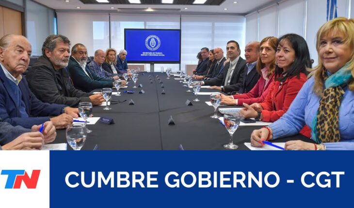 Video: REUNIÓN GOBIERNO Y LA CGT: la cumbre buscó acercar posiciones sobre la reforma laboral