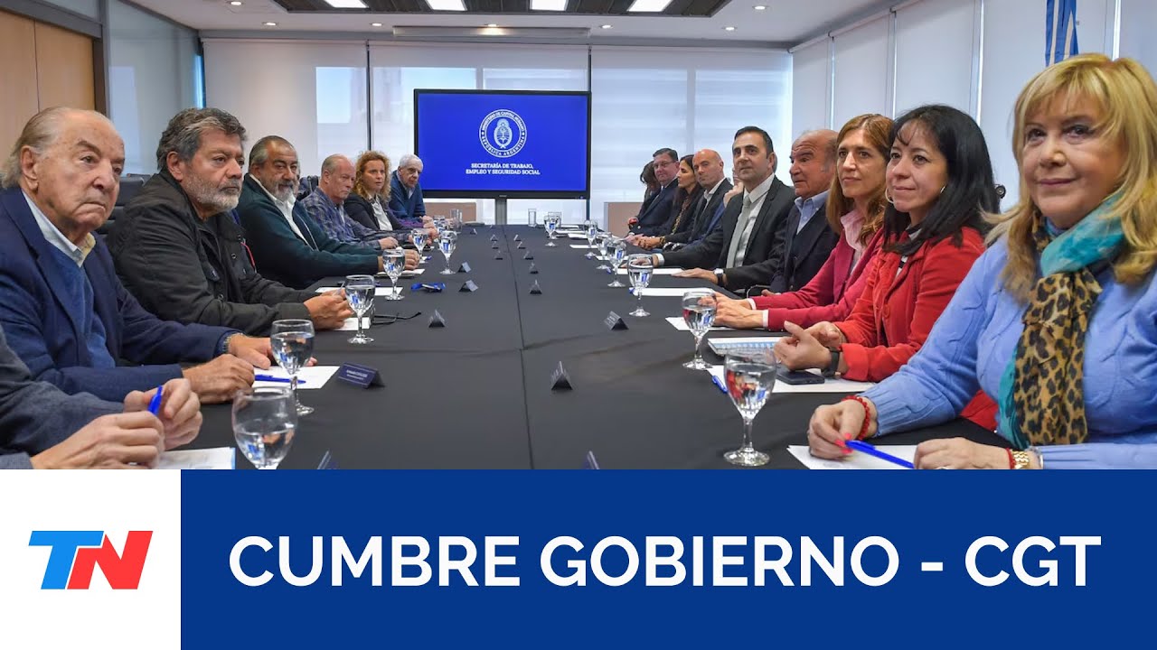 REUNIÓN GOBIERNO Y LA CGT: la cumbre buscó acercar posiciones sobre la reforma laboral