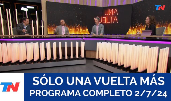 Video: SÓLO UNA VUELTA MAS I Programa Completo 2/7/24